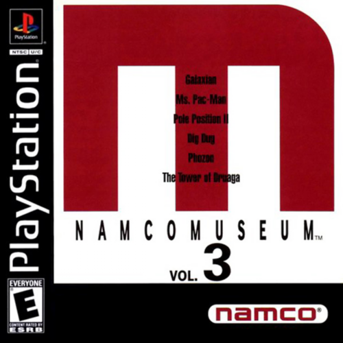 Namco Museum Vol. 3 (USA) Cover